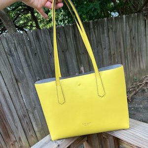 Kate Spade Lemoncake Yellow Molly Tote